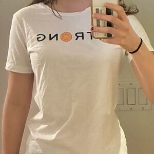 Tory Burch “Strong” Graphic Tee